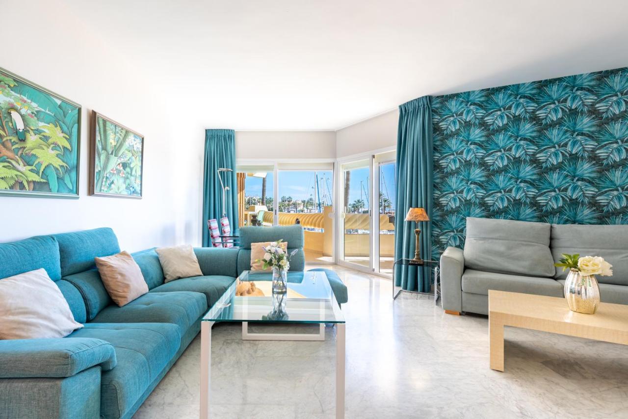 בנאלמדנה Wintowinrentals Luxury And Sea View Inside Puerto Marina מראה חיצוני תמונה