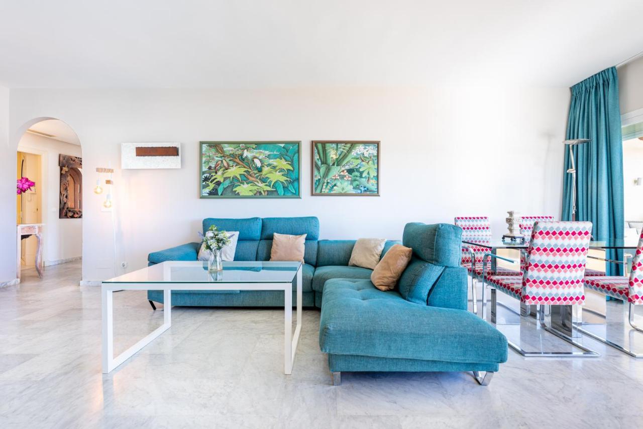 בנאלמדנה Wintowinrentals Luxury And Sea View Inside Puerto Marina מראה חיצוני תמונה