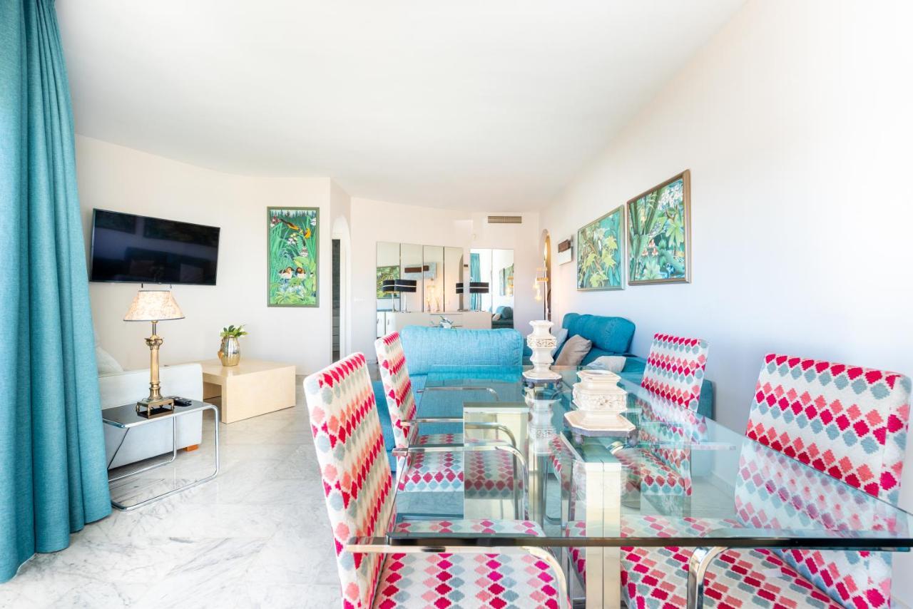 בנאלמדנה Wintowinrentals Luxury And Sea View Inside Puerto Marina מראה חיצוני תמונה