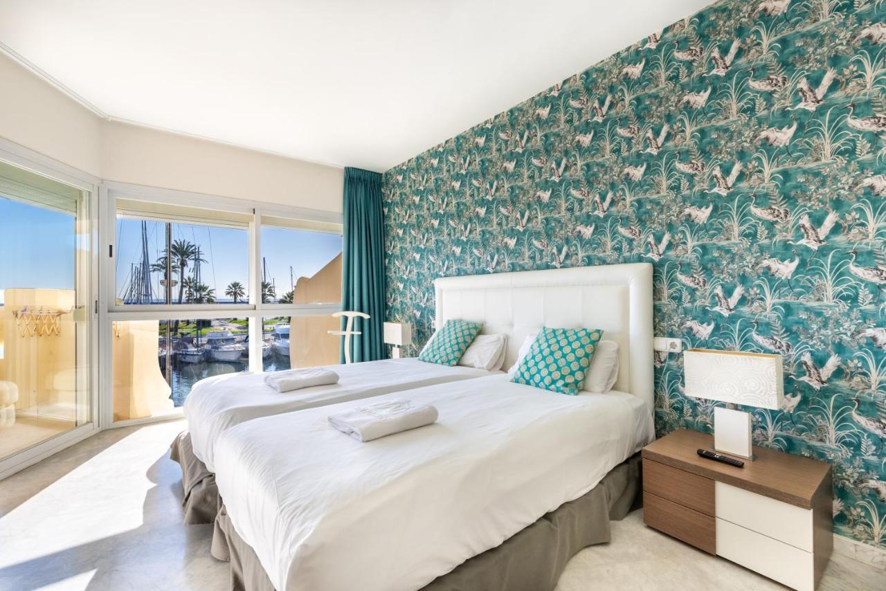בנאלמדנה Wintowinrentals Luxury And Sea View Inside Puerto Marina מראה חיצוני תמונה